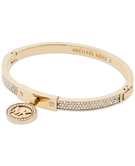 michael kors bracelet macy's|michael kors silver bangle bracelet.